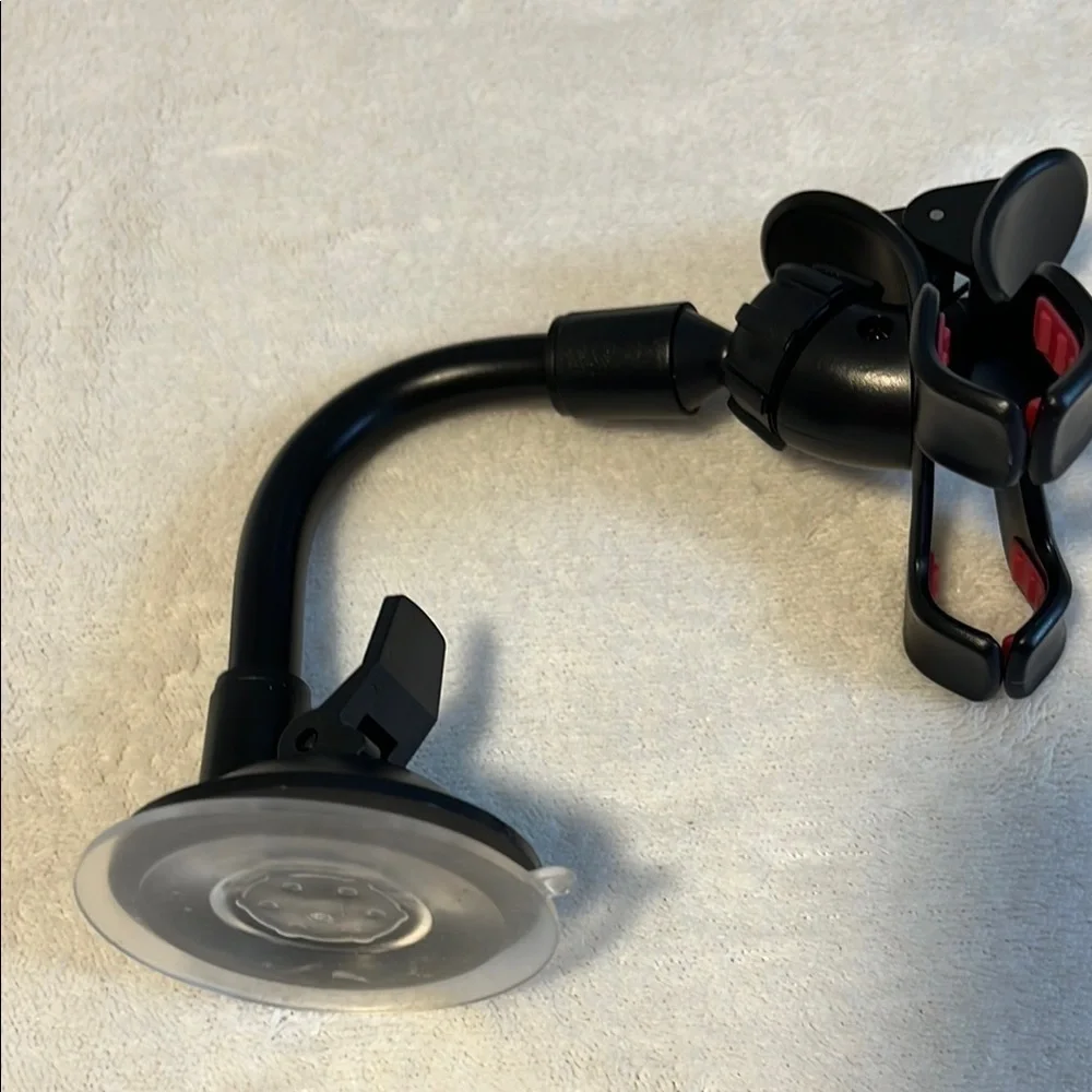 Universal Black and Red Car Phone Mount